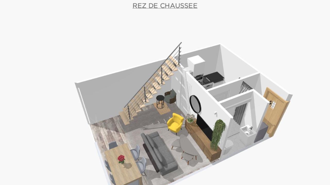 Mona Lisa : Superbe Loft Centre Ville - Parking Gratuit - Wifi Ultra Rapide-Appareil Massage-Netflix-Jeu Societe Troyes Ngoại thất bức ảnh
