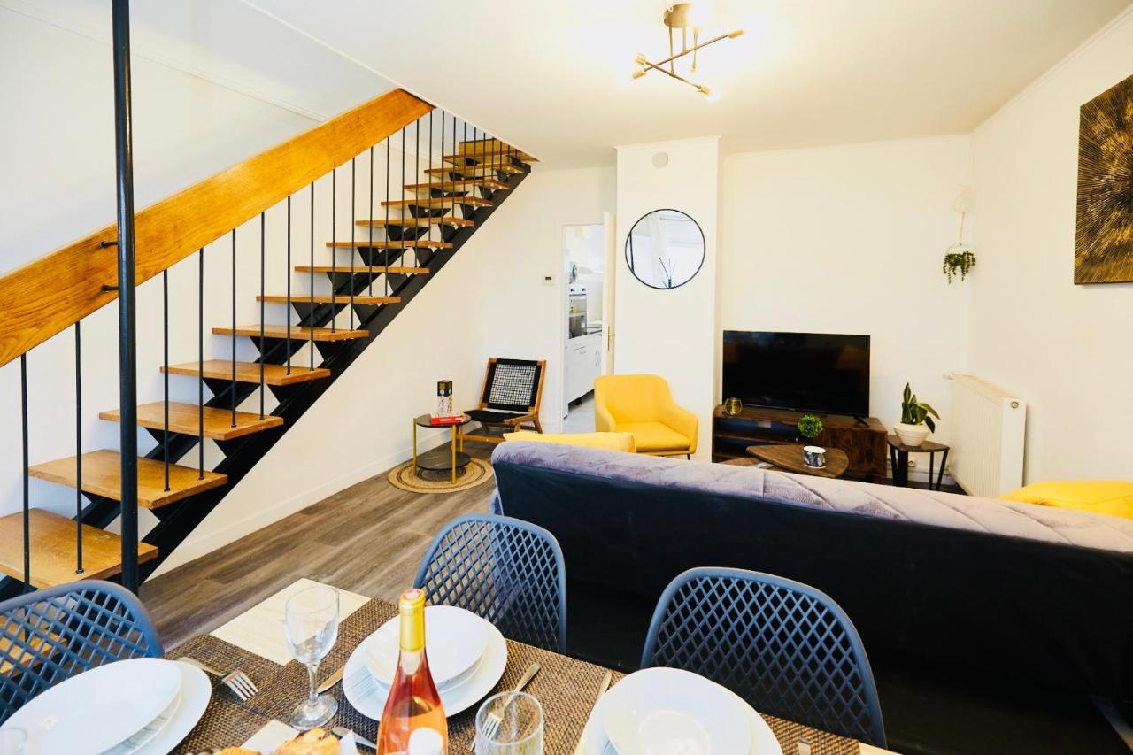 Mona Lisa : Superbe Loft Centre Ville - Parking Gratuit - Wifi Ultra Rapide-Appareil Massage-Netflix-Jeu Societe Troyes Ngoại thất bức ảnh